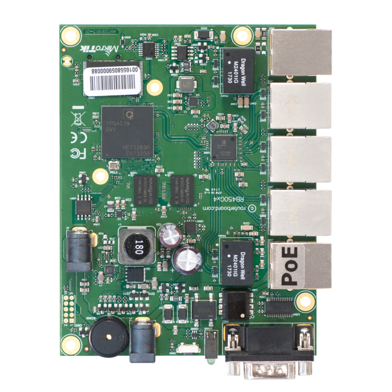 Маршрутизатор MikroTik RouterBOARD RB450Gx4